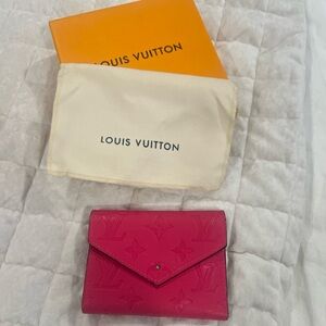 Louis Vuitton Pink Wallet *FLAWED